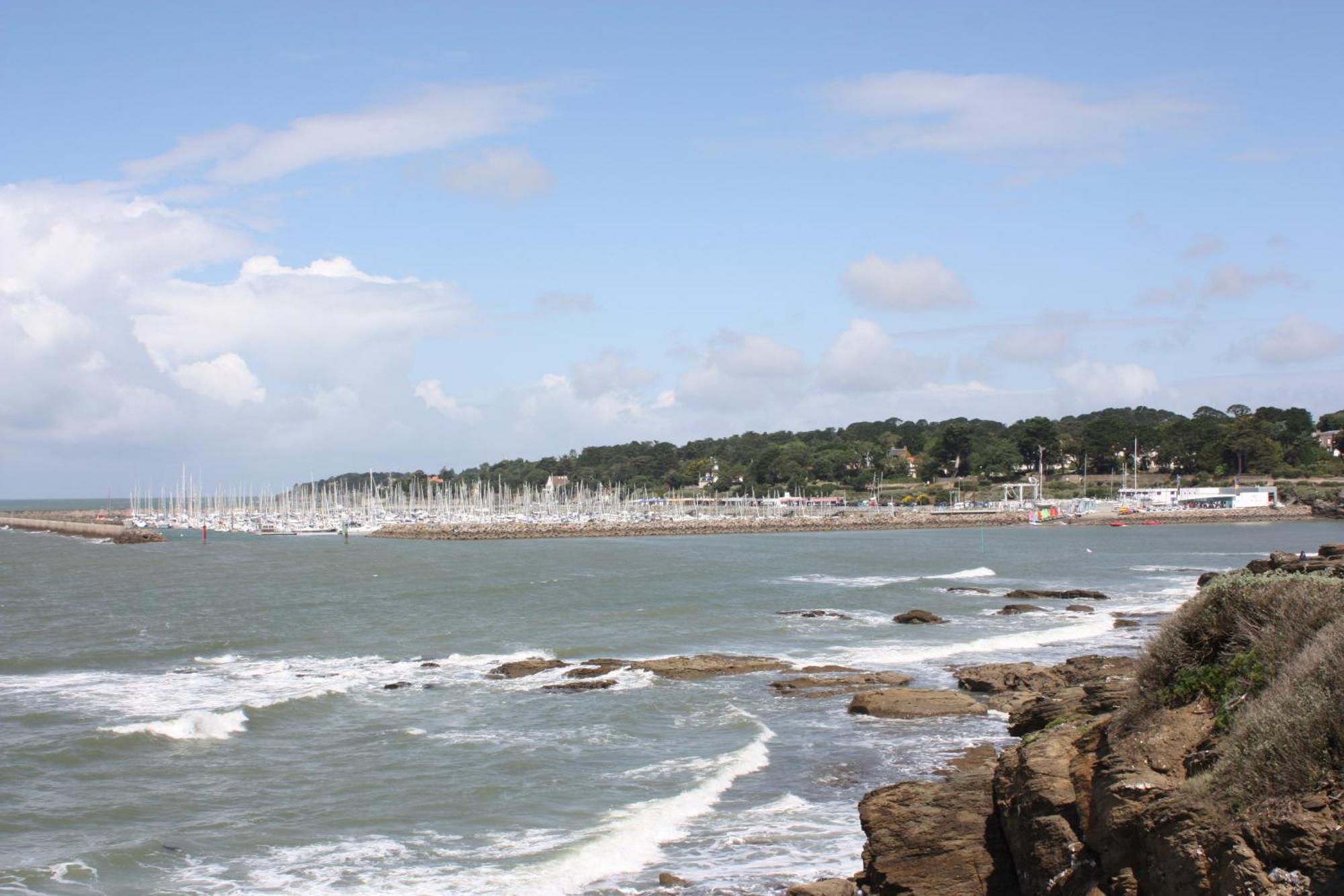 Appartement Vue Mer. A 40M De La Plage. Pornic Exterior foto