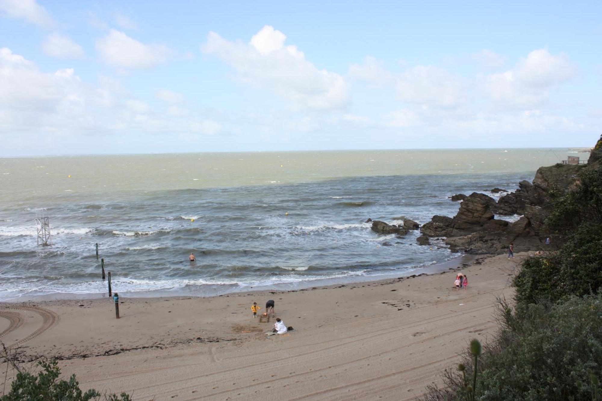 Appartement Vue Mer. A 40M De La Plage. Pornic Exterior foto
