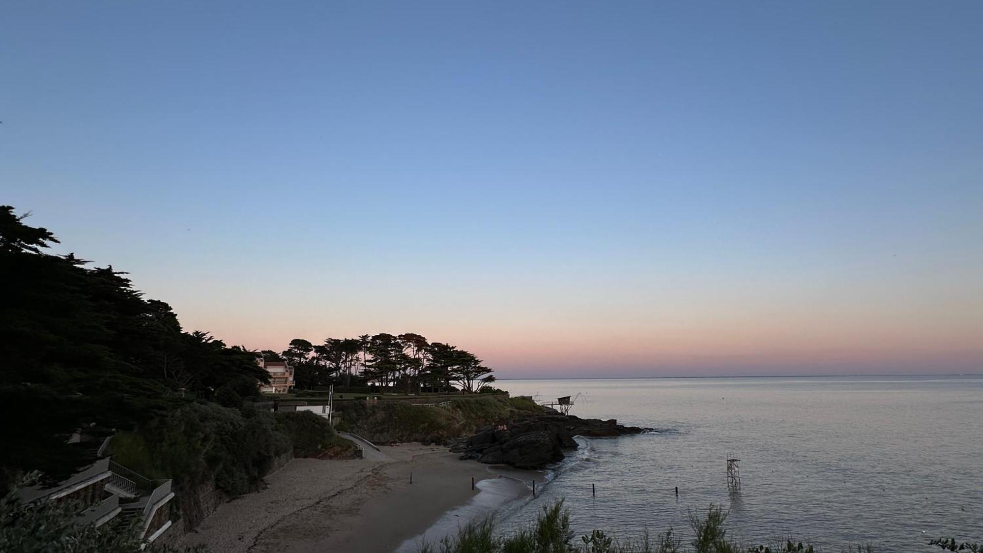Appartement Vue Mer. A 40M De La Plage. Pornic Exterior foto